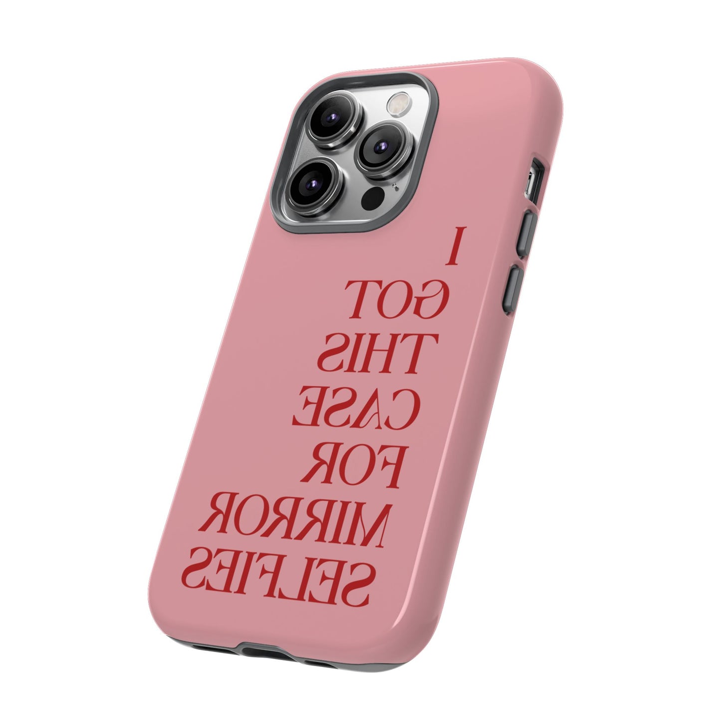 Selfie Queen iPhone Cover (Pink)