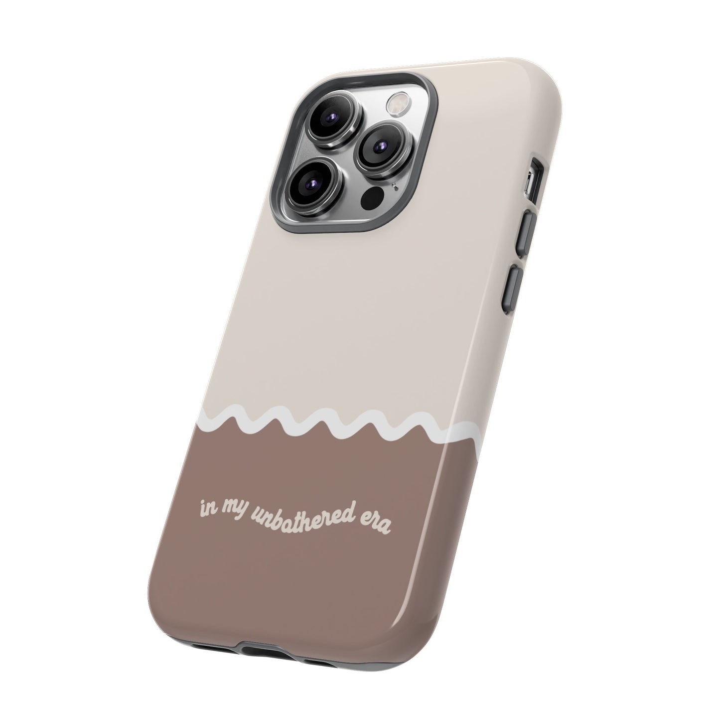 In My Unbothered Era iPhone Case (Beige)