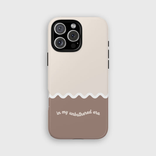 In My Unbothered Era iPhone Case (Beige)