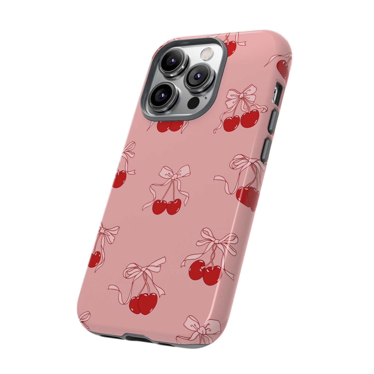 Cherries & Bows iPhone Case