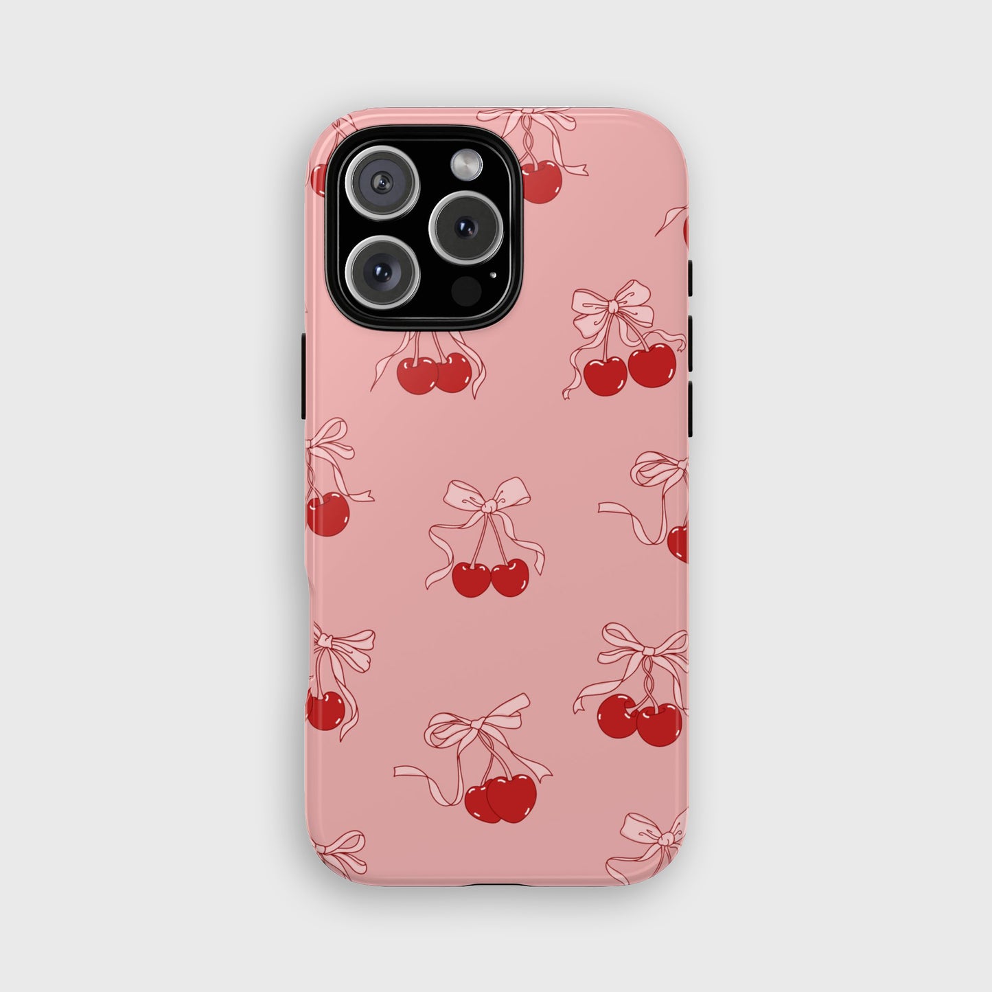 Cherries & Bows iPhone Case