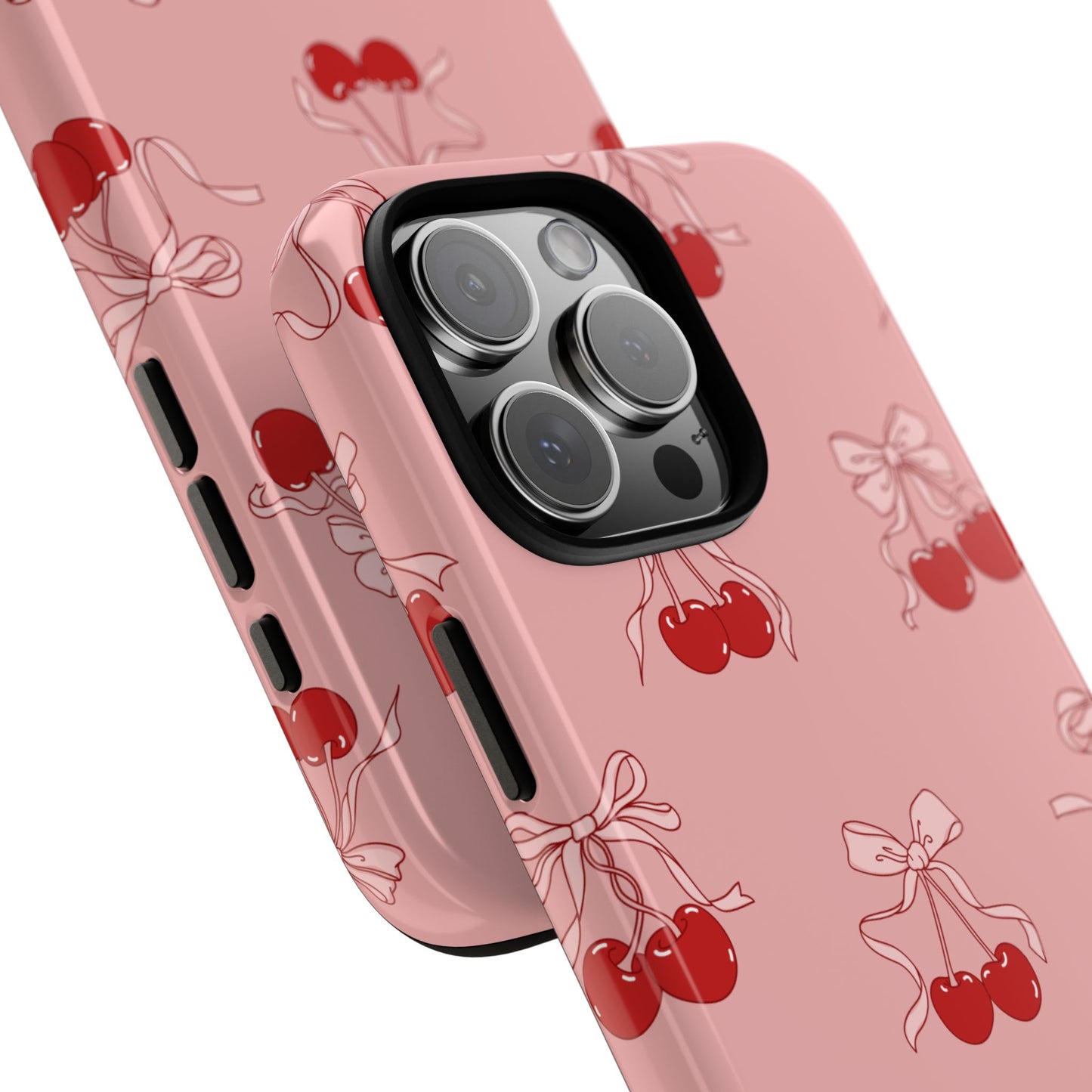 Cherries & Bows iPhone Case