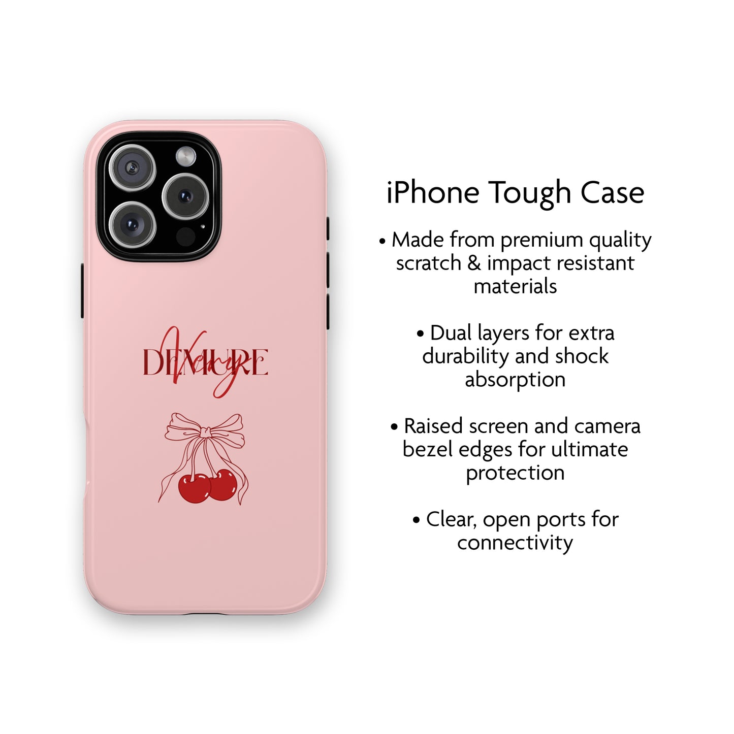 Very Demure iPhone Case (Pink)